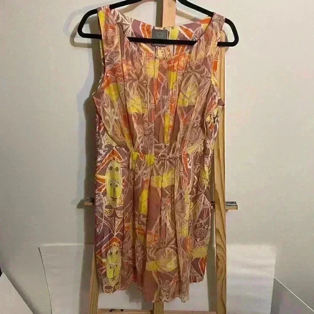 Anthropologie vanessa virginia dress size 10